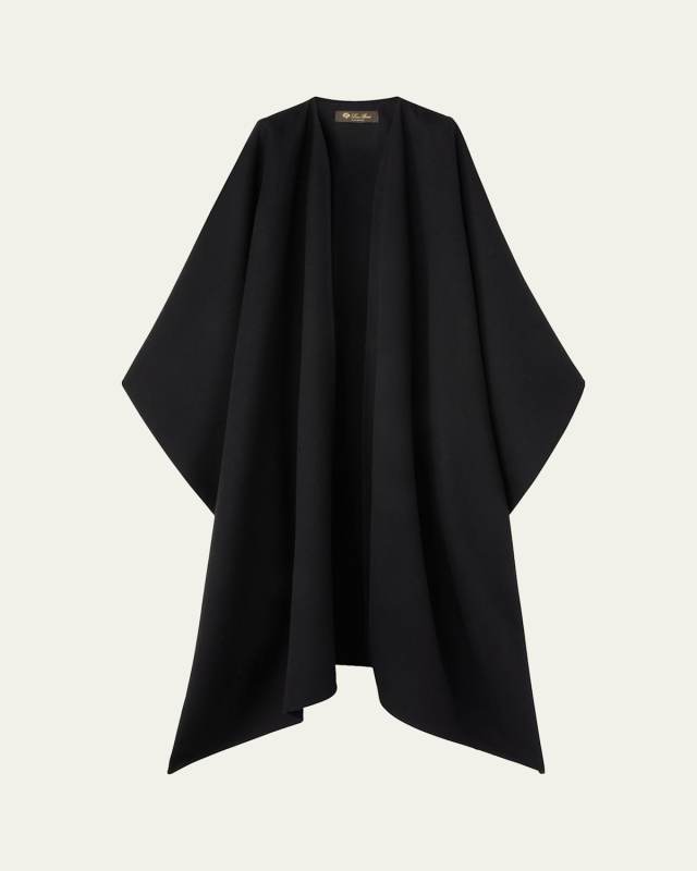 Maria Cashmere Long Cape